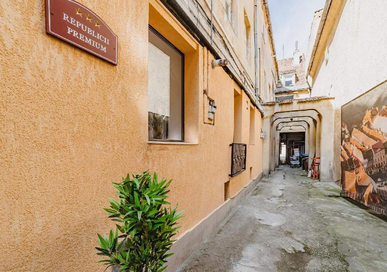 Republicii Premium Apartment Brasov Bagian luar foto